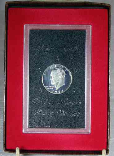 USA - Eisenhower Silver Dollar 1971